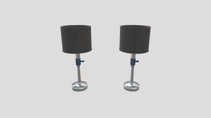 Bed Lamps 3D Model