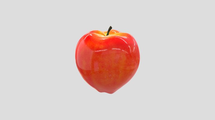 Apple - Adrian Gonzalez 3D Model