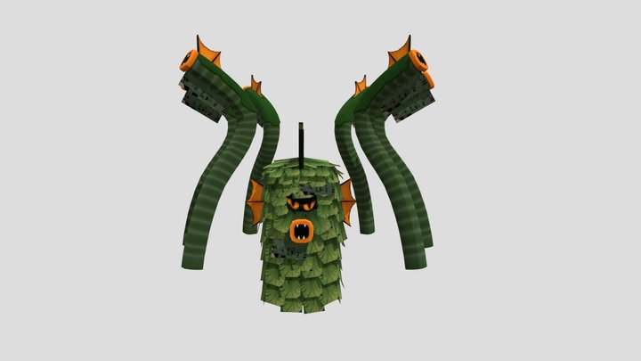 Rec Room - Bog Monster 3D Model