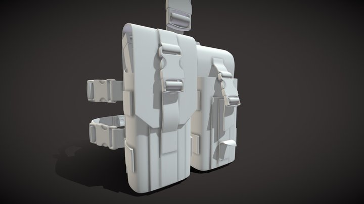Mag Pouch: WIP 3D Model