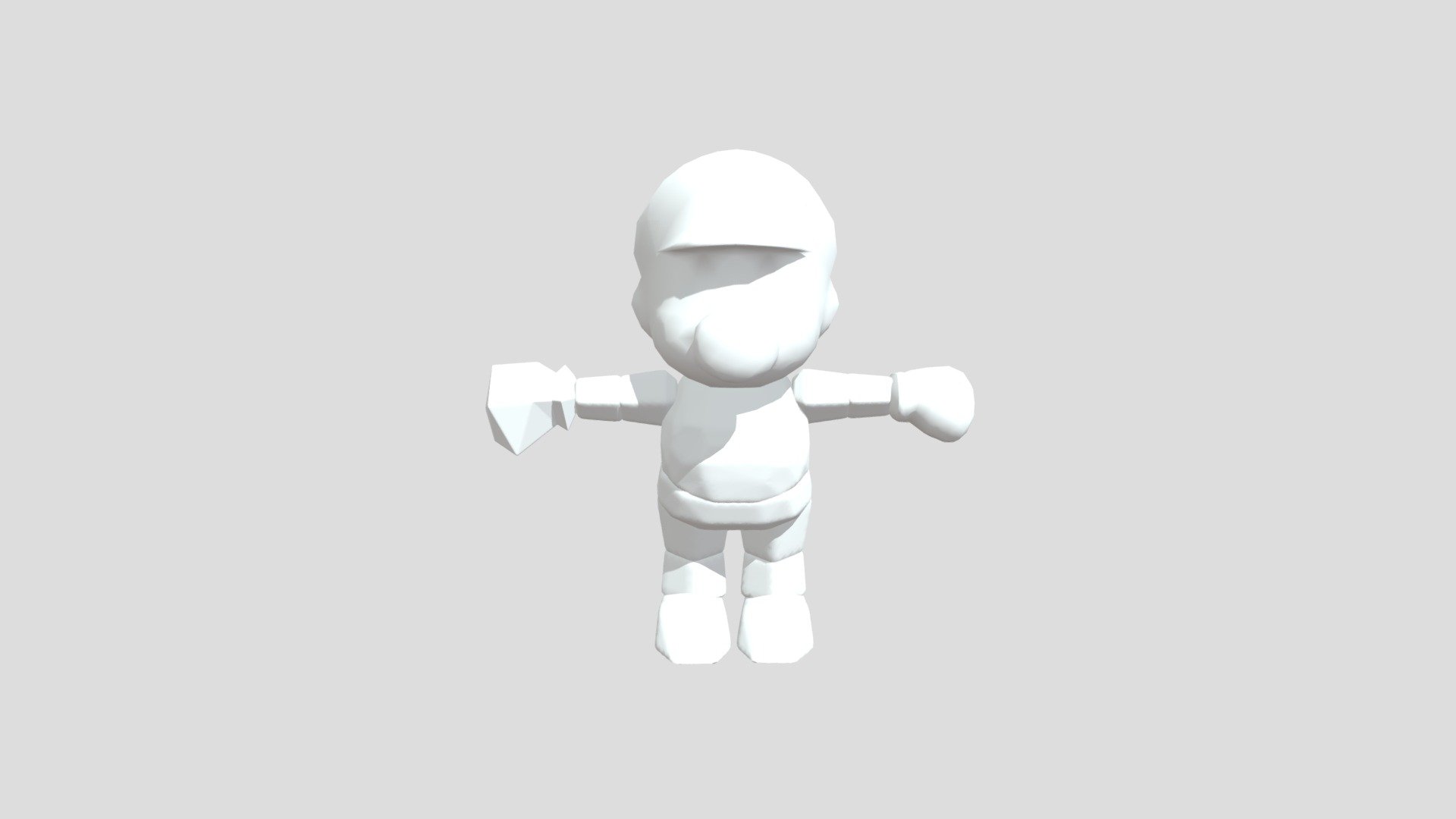 Improved Mario Model (Really Acornate) - Download Free 3D model by ...