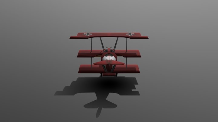 Fokker Dr1 3D Model
