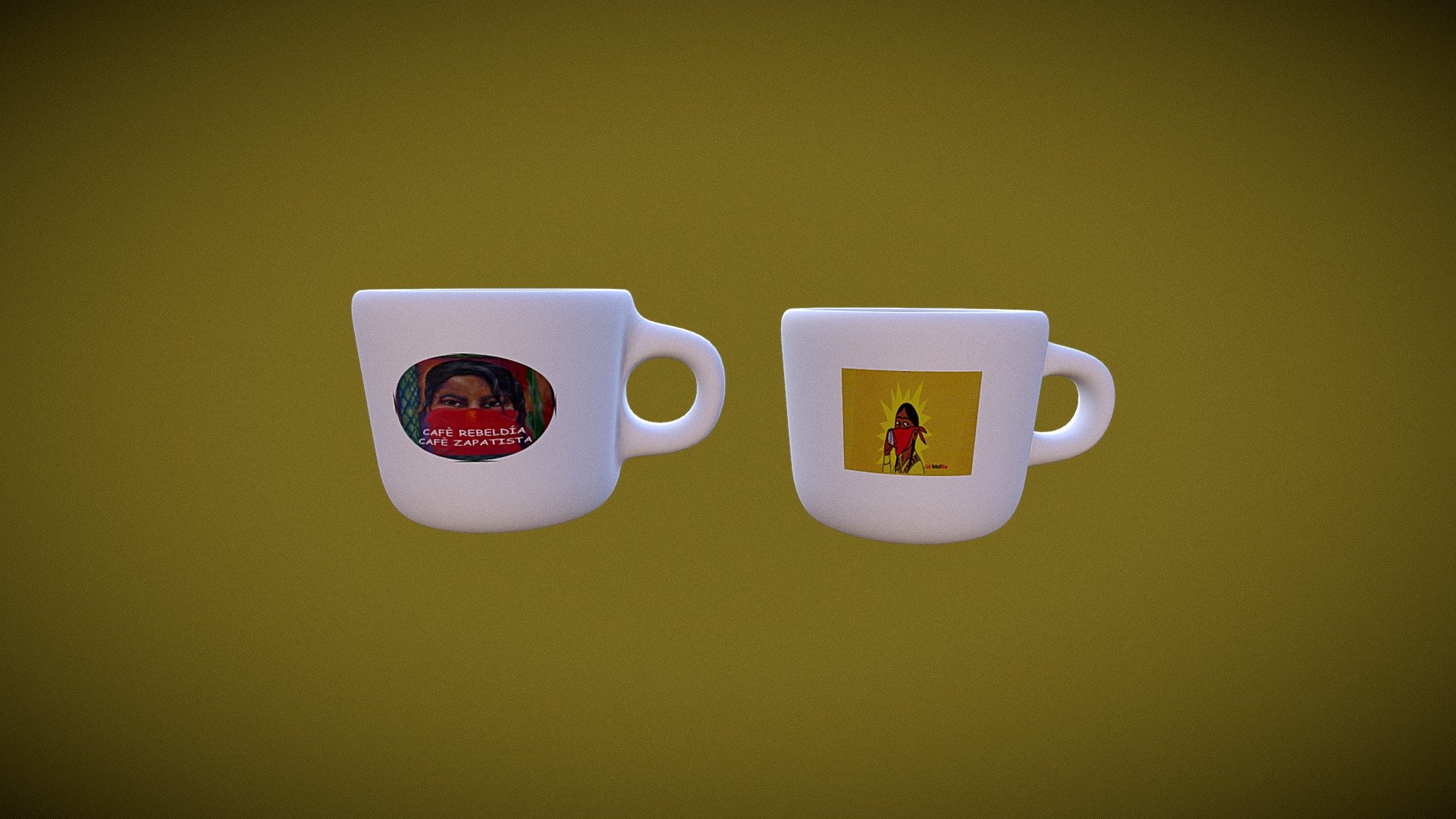 Le Tazze Del Caffè Rebeldia