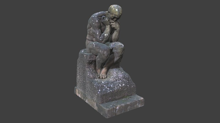 Monumento a los muertos (vida y muerte) 3D Model