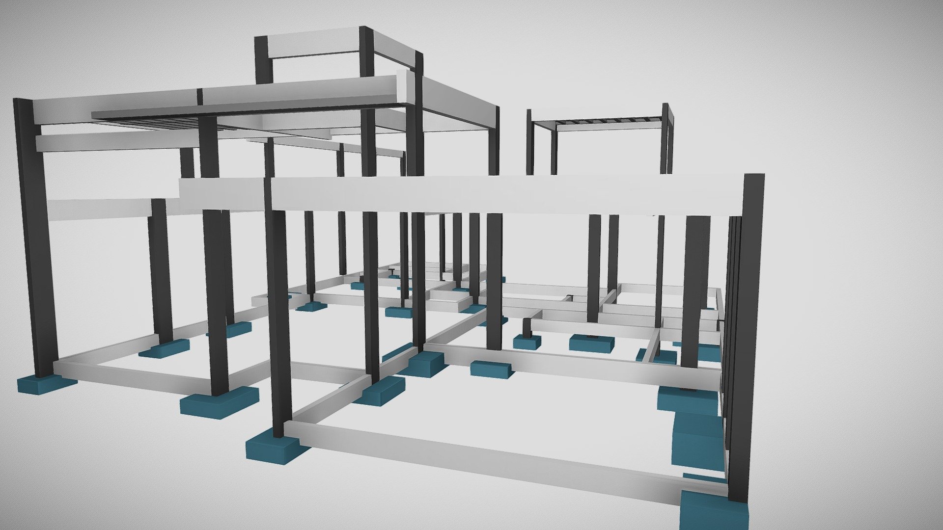 408 - Projeto Estrutural Residência (200 M2)