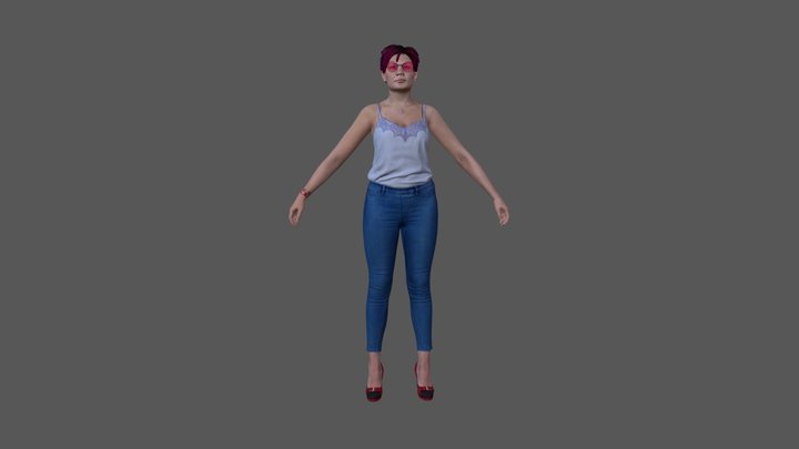 Lina 3D Model