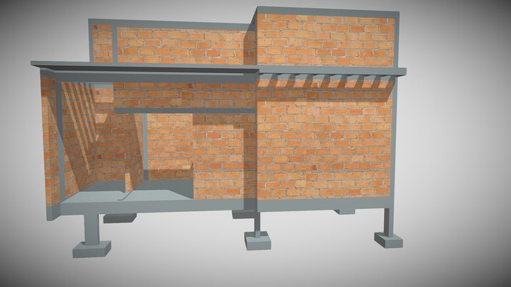 para michel_render Estrutural_pronto 3D Model