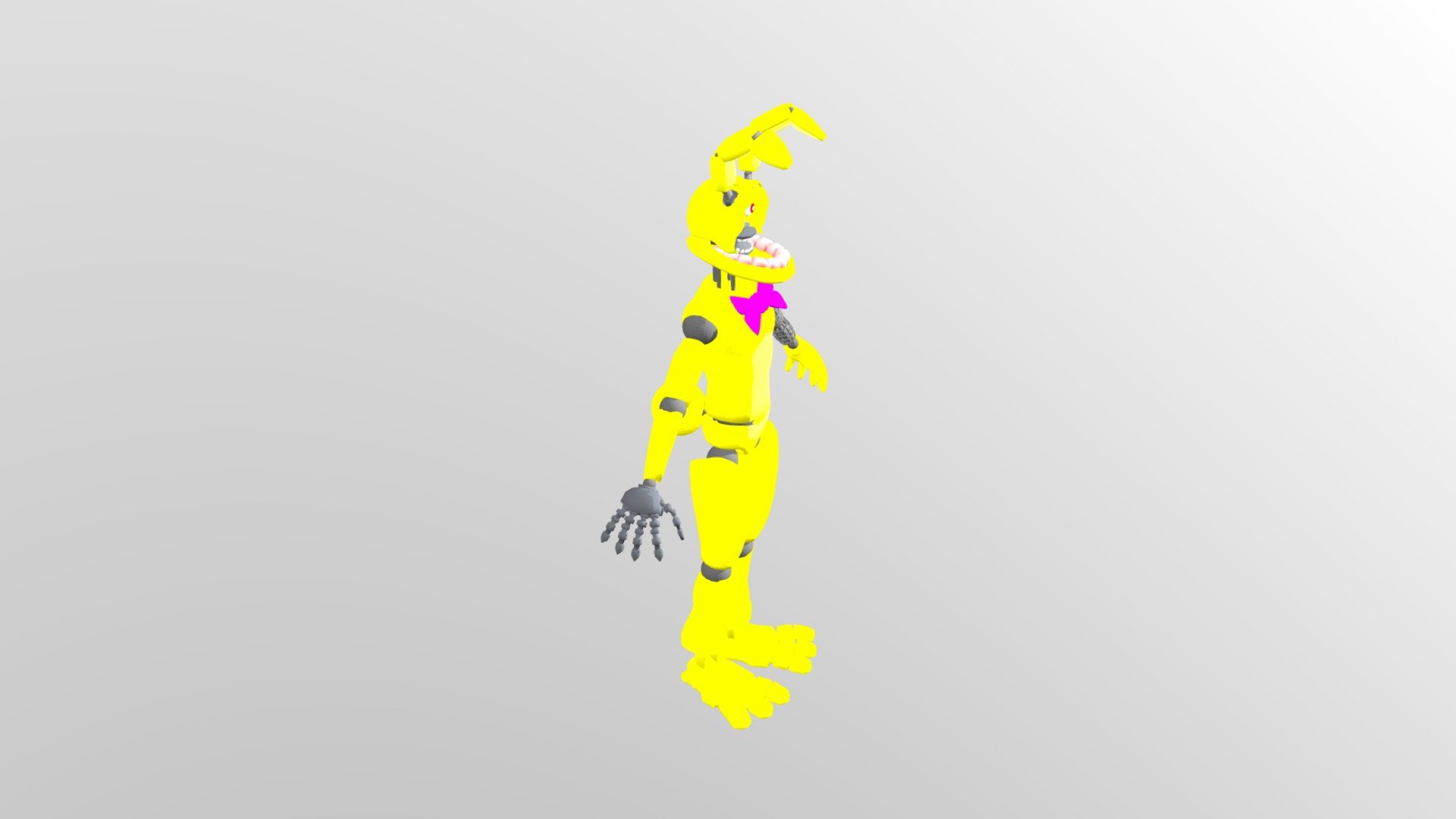 stylized-withered-bonnie - 3D model by dgarland6787 [9d90b12] - Sketchfab