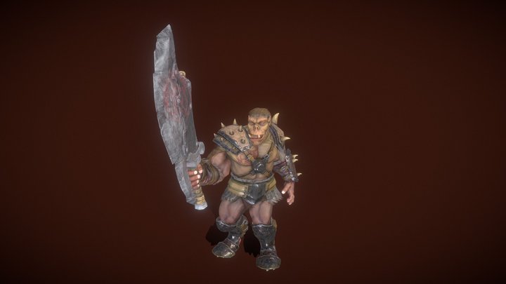 Ork from "Gorhic" game 3D Model