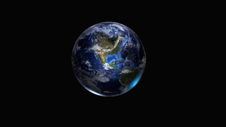 Monde 3D Model