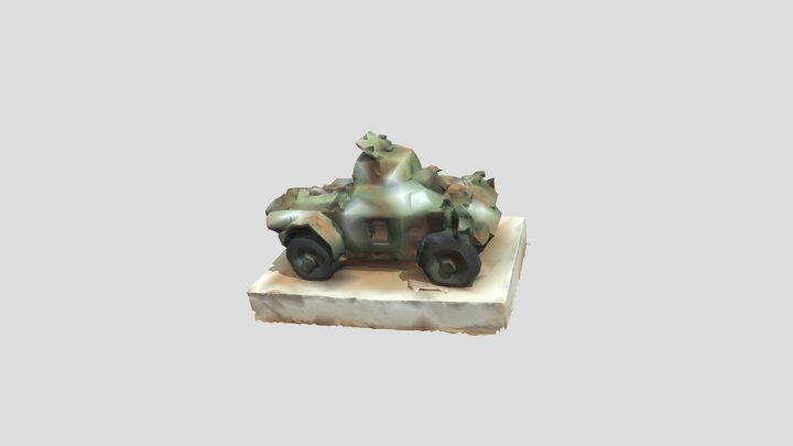 Miliatry Tank 3D Model