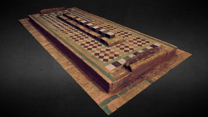 Tomb from Chellah, Morocco 3D Model