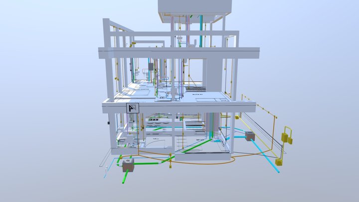 Residência Unifamiliar 3D Model