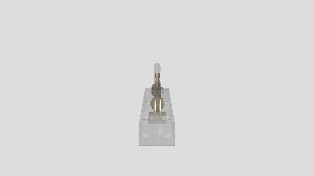 Rudimentary Single Blade Knife Switch