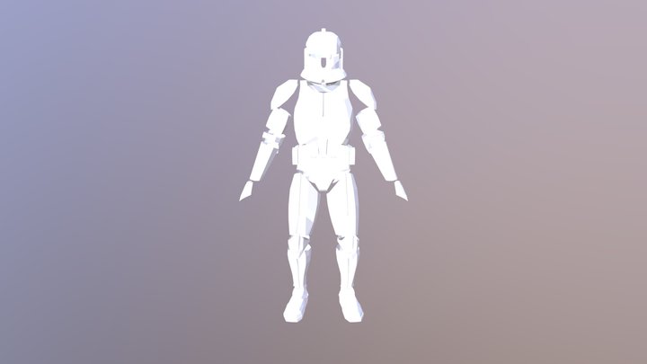 Republic commander (in process) 3D Model