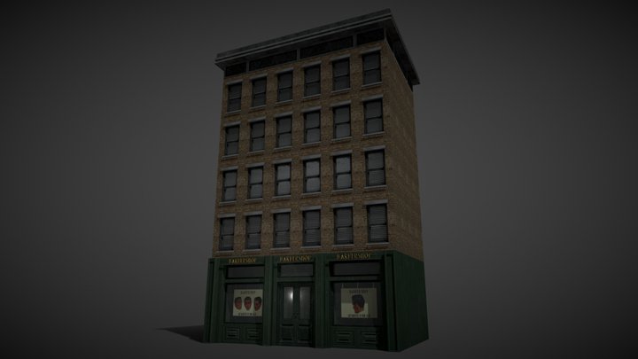 MODULAR BUILDING 2 (1930s, USA) 3D Model