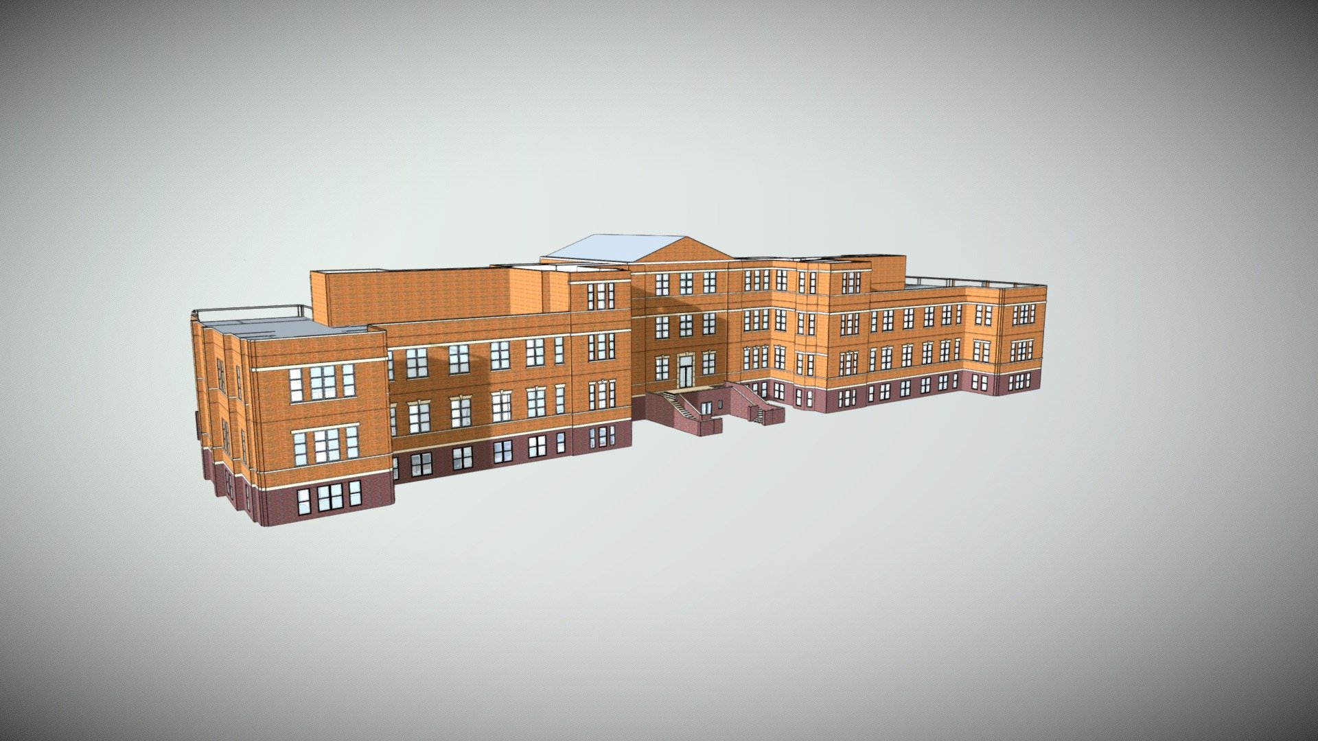 Space Planning - Whole Bldg - With Edges