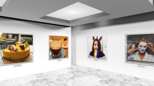 Instamuseum for @cathiek 3D Model