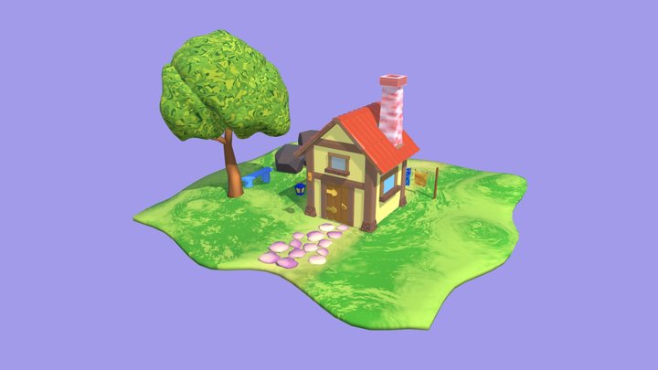 Country house 3D Model