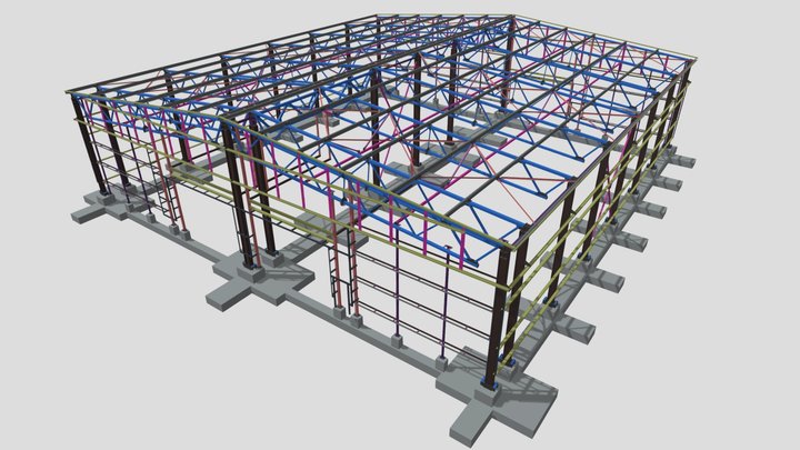 Warehouse #5 3D Model