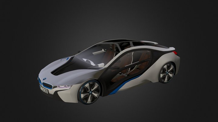 BMW i8 3D Model