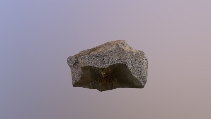 flat stone 3D Model