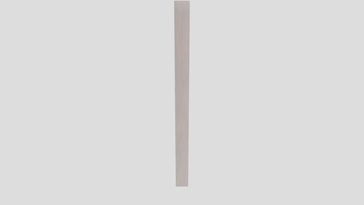 Olive Oasis Wooden Post 3D Model