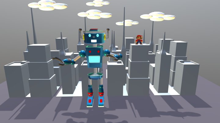 Robotron XR 3D Model