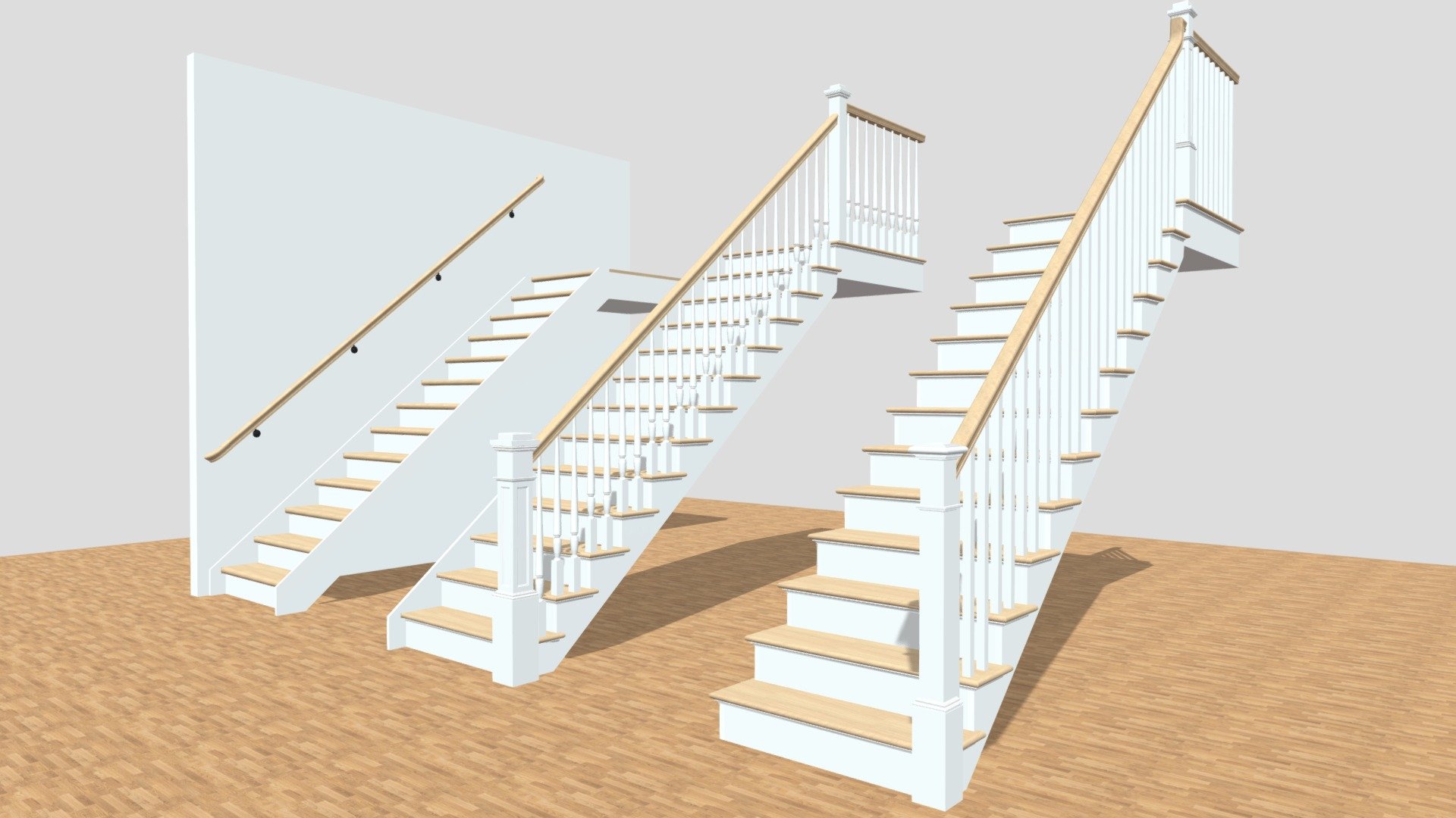 Standard stair Samples - Download Free 3D model by PatDPS [9d99605 ...