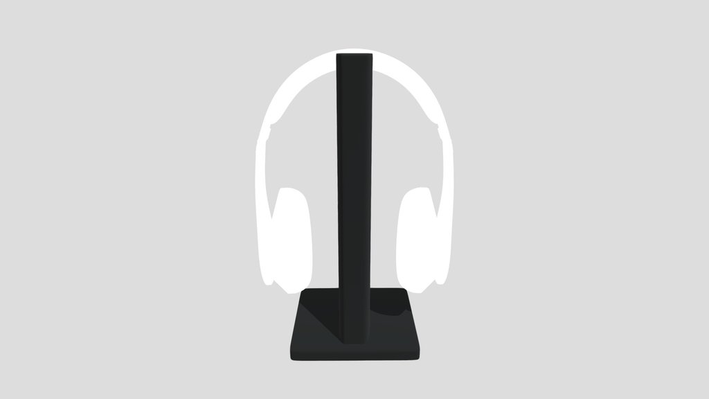 Black Headphone Cgaxis