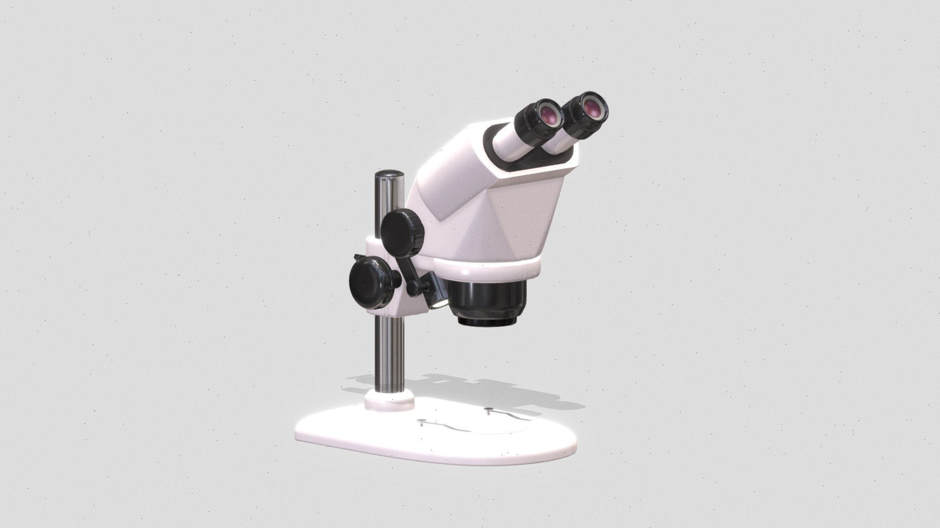 Stereo Microscope Download Free 3D model by Touati_Fellouh [9d9b102