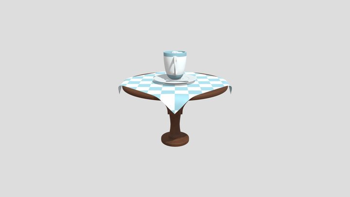 A Delicious Hot Chocolate 3D Model