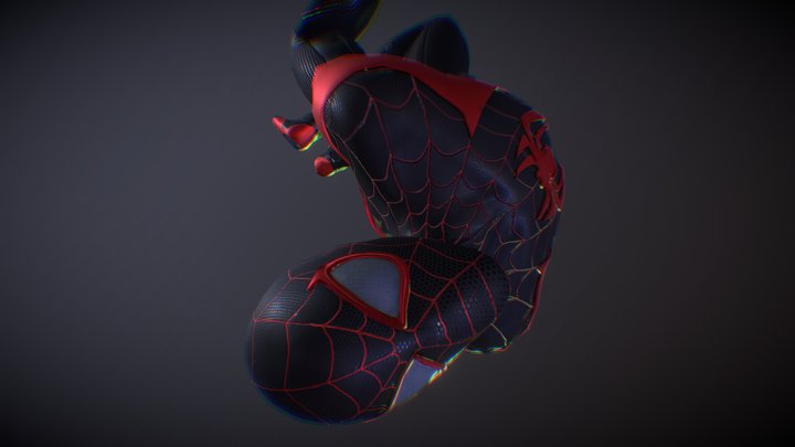 Ultimate Spider-man: Mile Morales 3D Model
