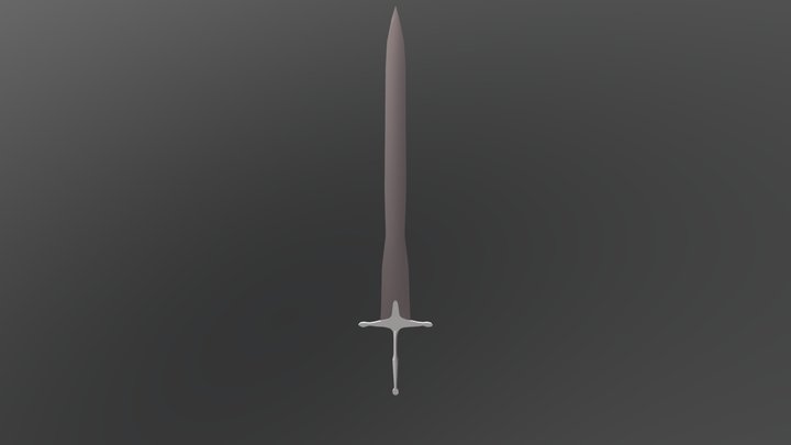 Lothric Knight Sword 3D Model