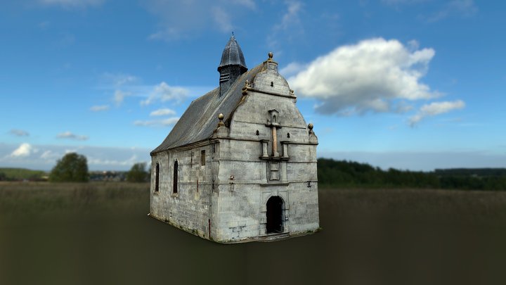 Chapelle Notre-Dame del Pilar 3D Model