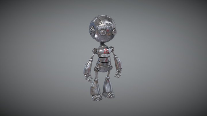 Funny robot 3D Model