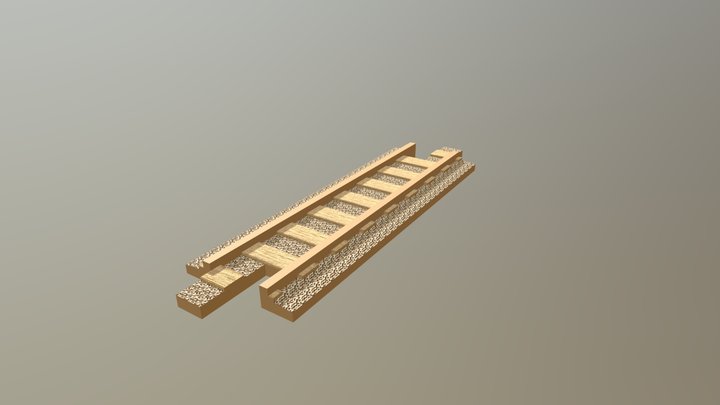 Geotrax Straight 3D Model