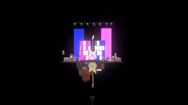 Dream vs Reality 3D Model