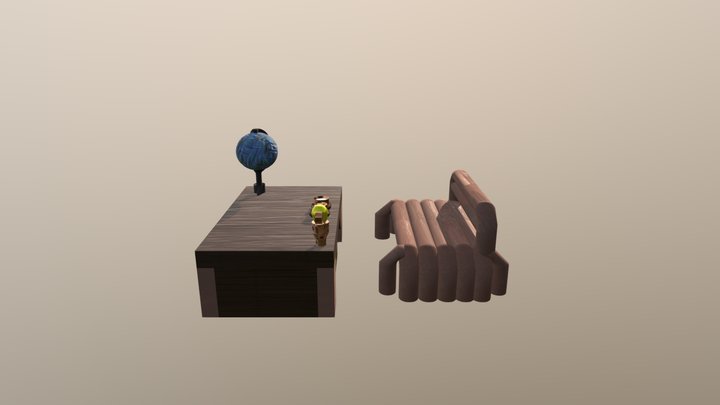 6 props 3D Model
