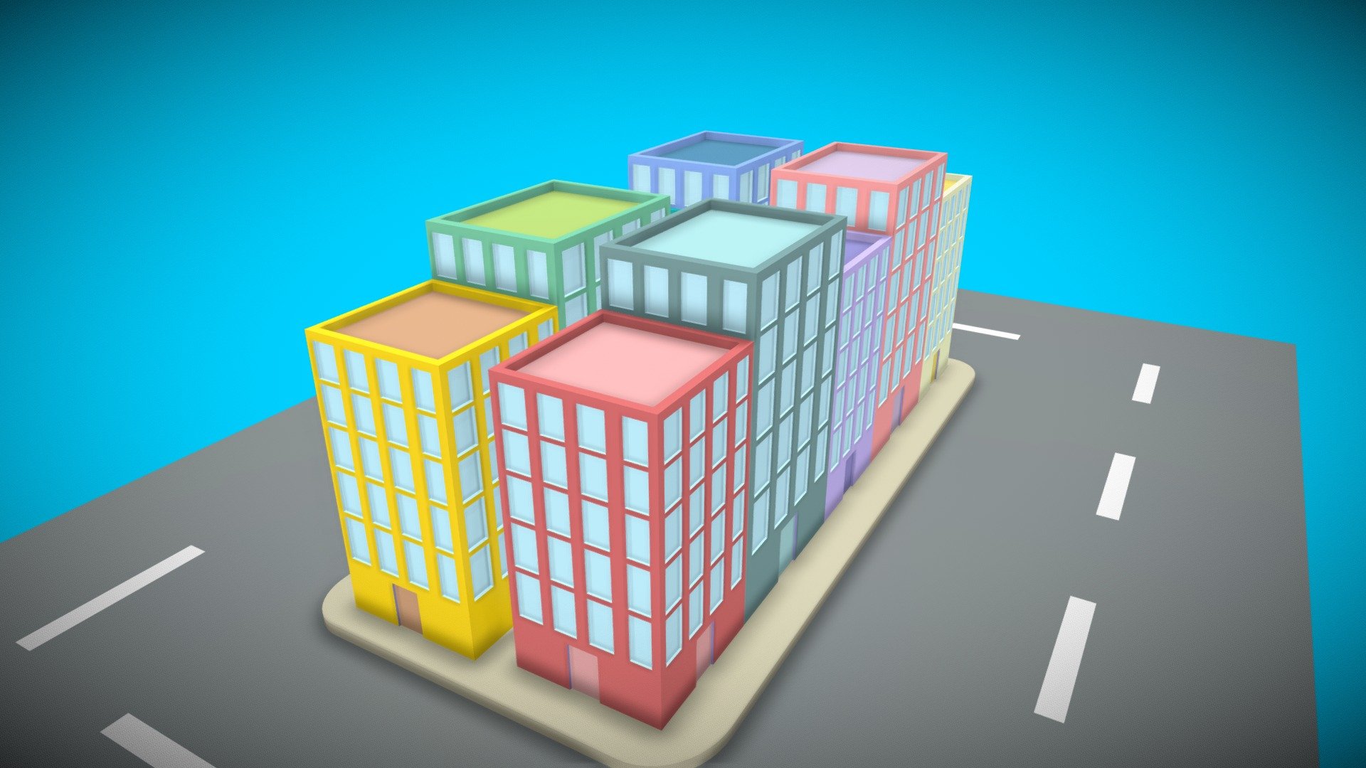 Low Poly City