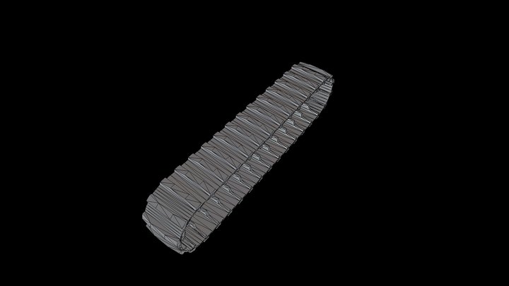 Tread with 36 Treads Large 3D Model