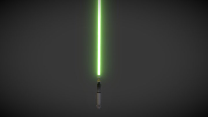 Luke's Lightsaber 3D Model