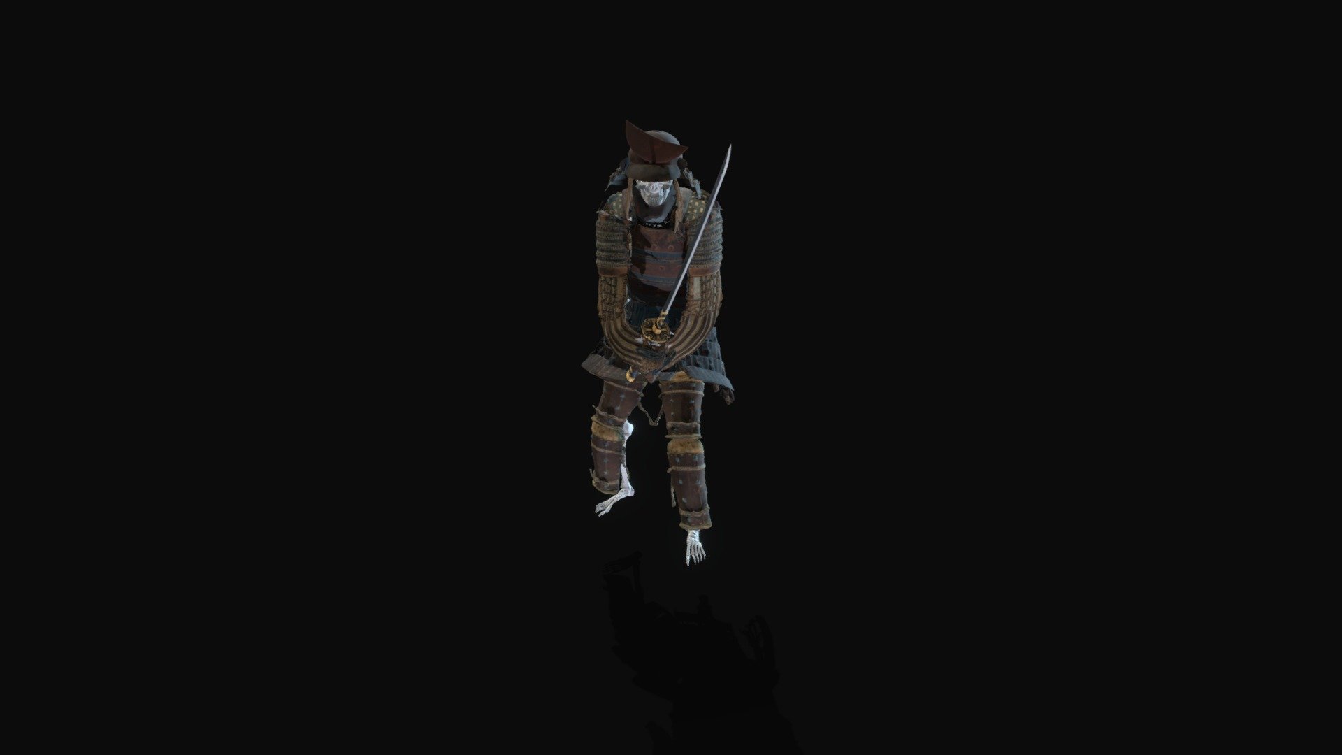Samurai_sketchfab_skeleton - 3D model by weare1188 [9d9fcbb] - Sketchfab
