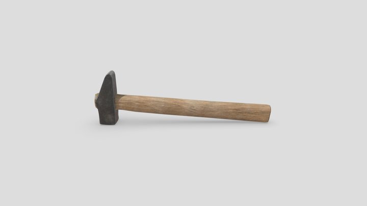 Retopo hammer scan 3D Model