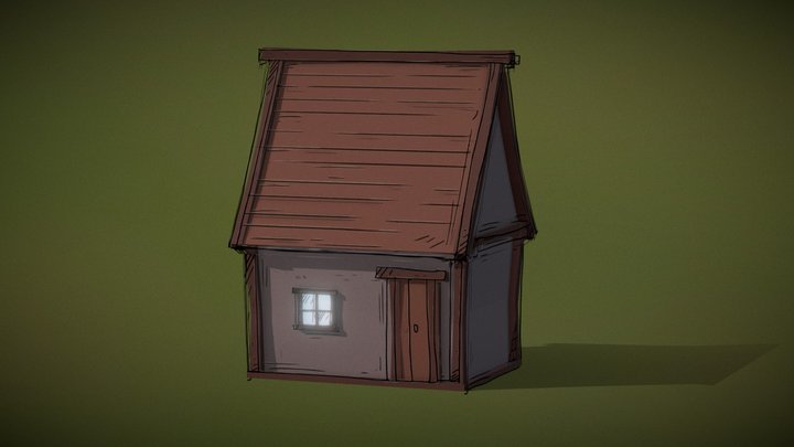 Village House 3D Model