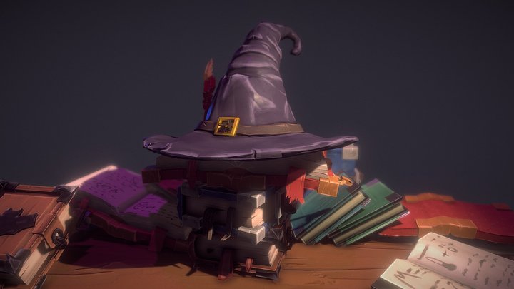 Witch Table 3D Model