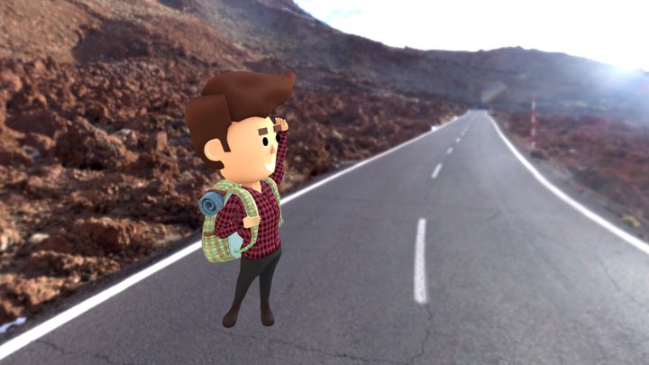 Sibman tourist 3D Model