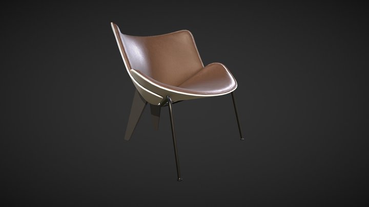Armchair Do-Maru 3D Model