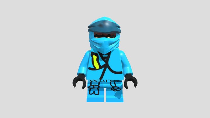 Lego Ninja Mustafa Kemal 10th Season 3D Model