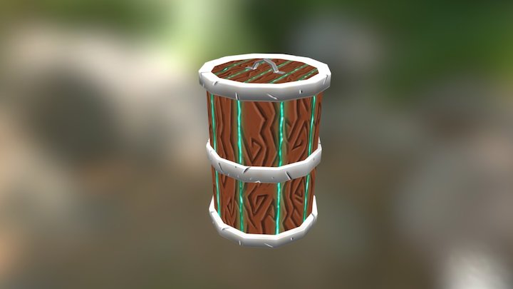 Barrel Of Magic 3D Model